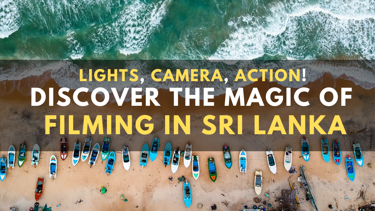 Filming in Sri Lanka