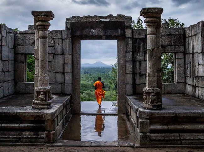 Filming in Sri Lanka