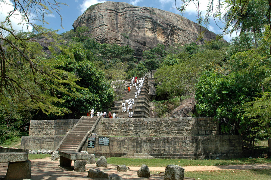 Filming in Sri Lanka